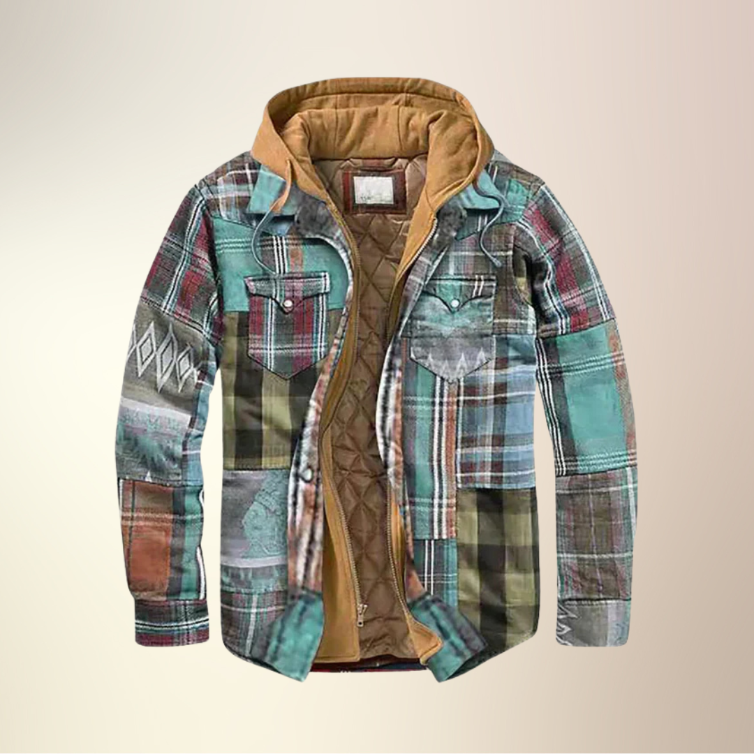 Lochlan | Yves™ I Karo-Patchworkjacke