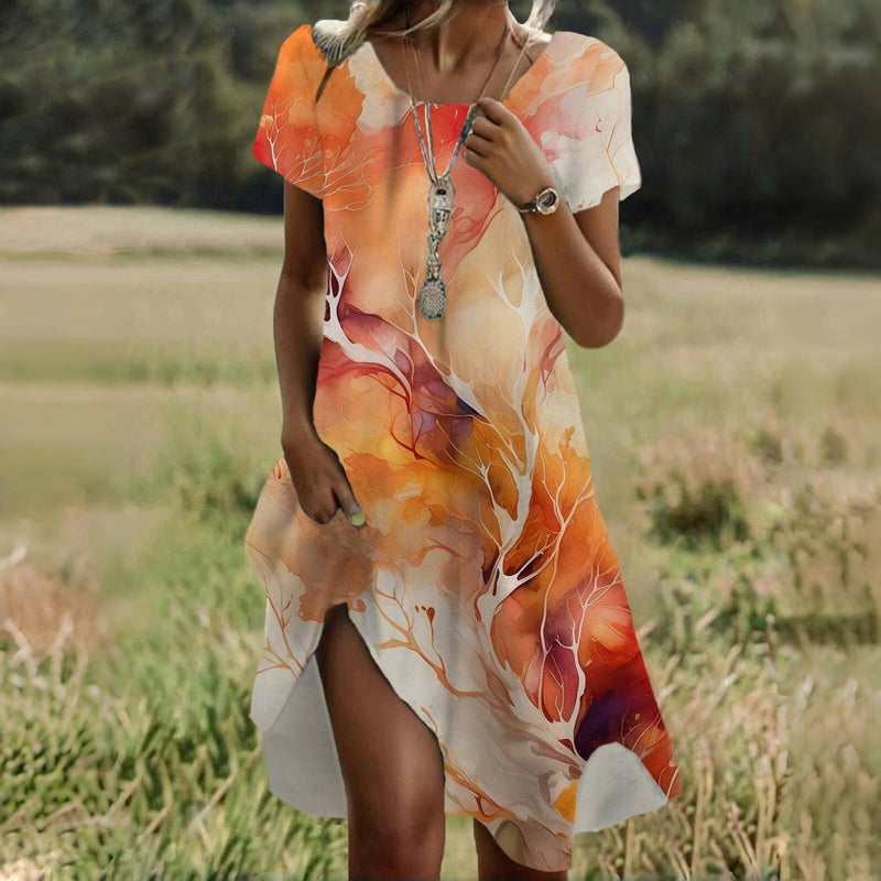 Zandrea | Vintage Verblassender Bademantel