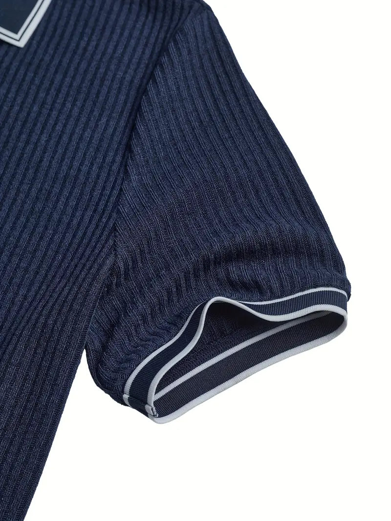 Donovan | Elegantes Polohemd Mit Kurzen Ärmeln