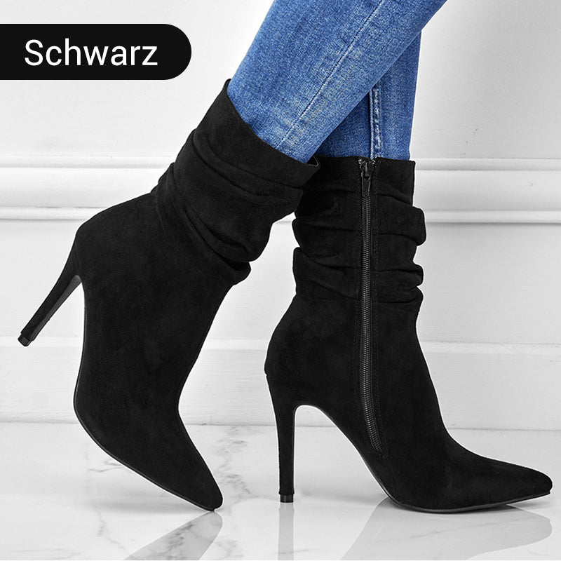 Grace | Spitze Stiefeletten mit Absatz