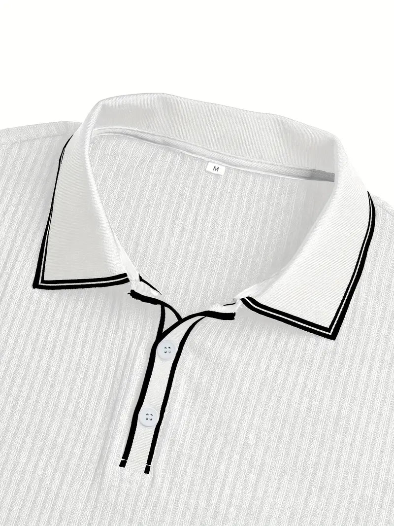Donovan | Elegantes Polohemd Mit Kurzen Ärmeln