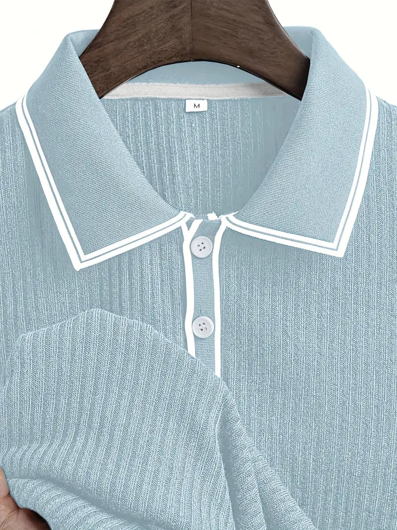 Donovan | Elegantes Polohemd Mit Kurzen Ärmeln