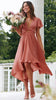 Marina | Sunny Daze Kleid - Gebackene Rose