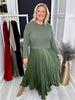 Sophia | Elegantes Kleid mit Plisseerock