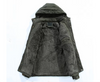 Adam | Oversized Fleece Jacke – Schwarz, Grün, Khaki, Streetwear, Herbst Winter