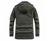 Adam | Oversized Fleece Jacke – Schwarz, Grün, Khaki, Streetwear, Herbst Winter
