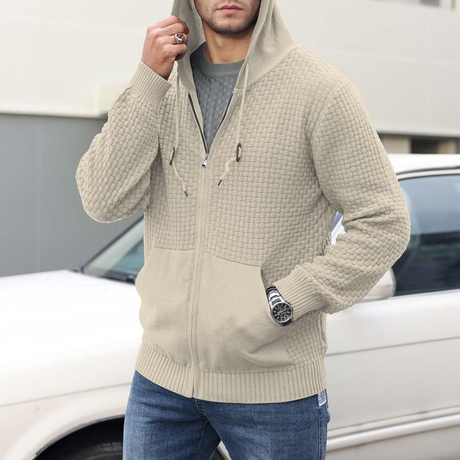 Alessandro | Urban Artisan Hoodie mit HeatLock-Isolierung