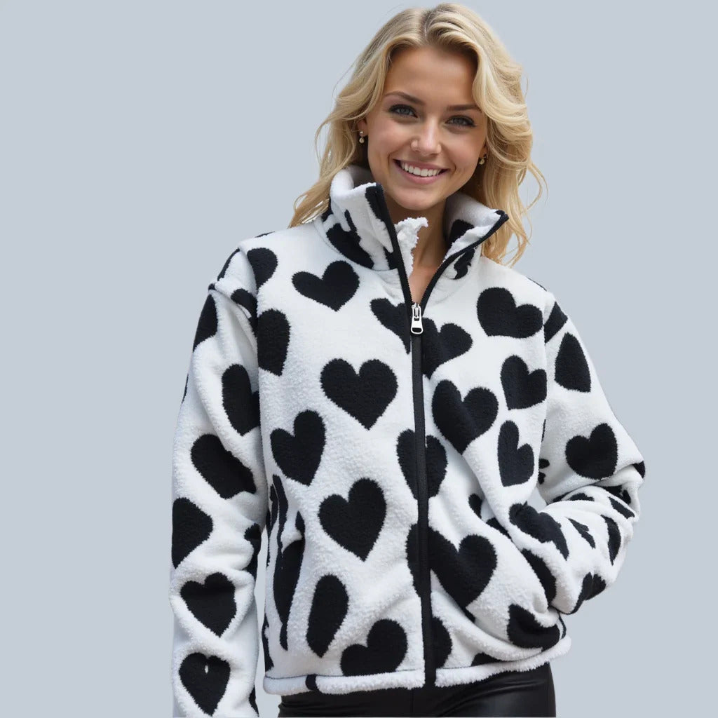 Nicole | Wende-Herzenjacke