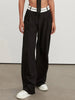 Clara | Bequeme Highway Hose mit weitem Bein und modischem Bund