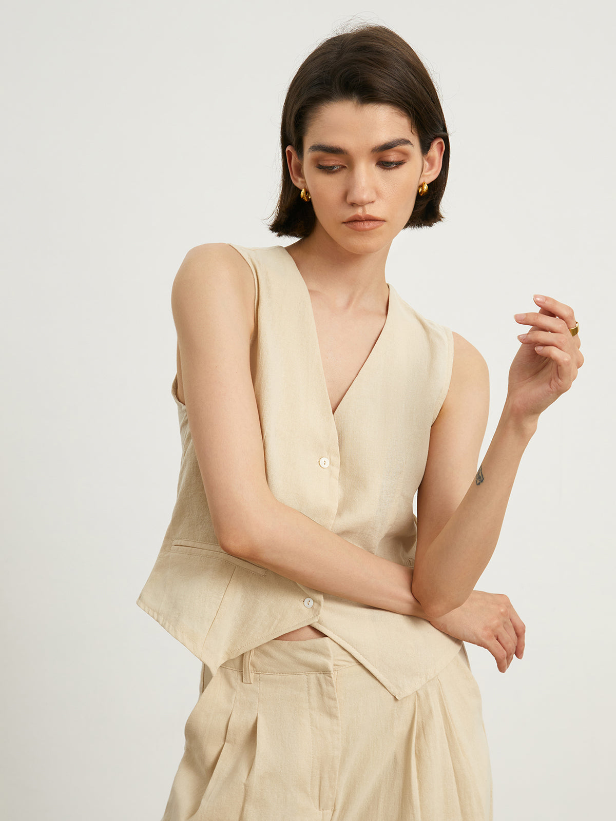 Max | Müheloses Leinenhosen-Set