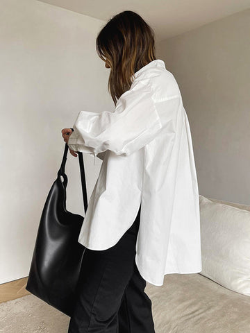Marie | Minimalistisches Button-Down-Hemd
