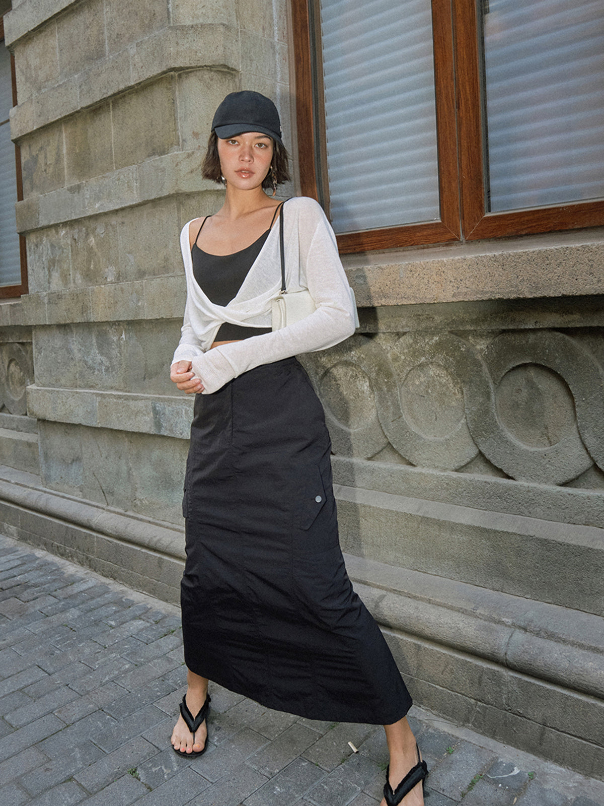 Mia | Twist Cover Up Crop Stricktop