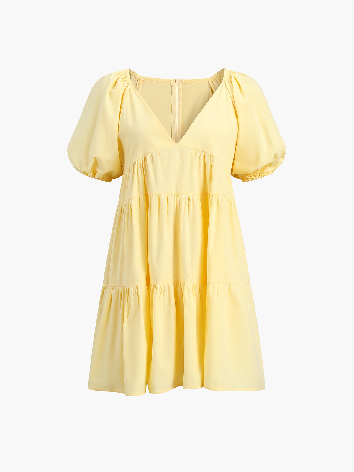 Sunshine | Kurzes Skaterkleid mit Reissverschluss