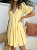Sunshine | Kurzes Skaterkleid mit Reissverschluss