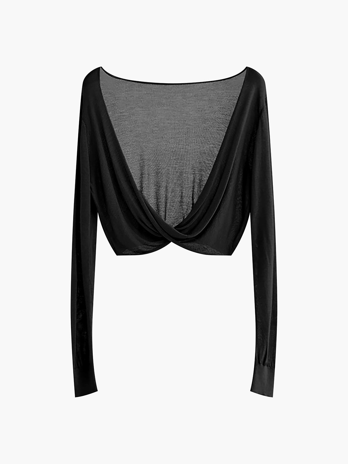 Mia | Twist Cover Up Crop Stricktop