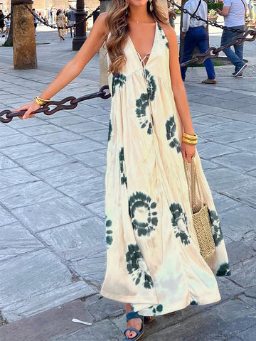 Ines | Elegantes Langes Freizeitkleid