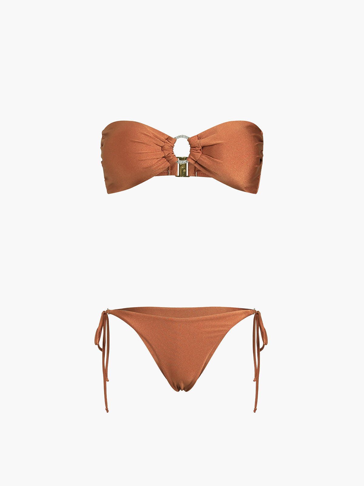 Cocoa Beans | Eleganter Zweiteiliger Bikini-Badeanzug