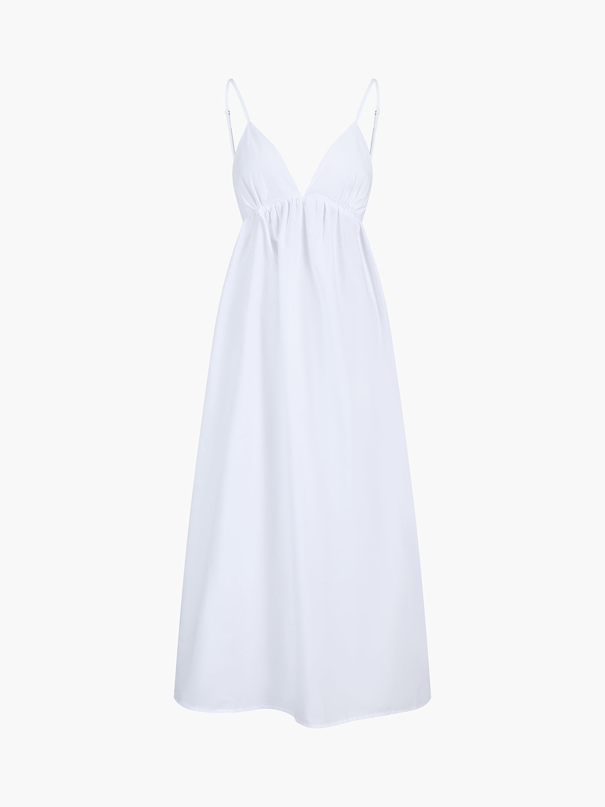 Coastal Cowgirl | Elegantes Maxi-Kleid mit offenem Rücken