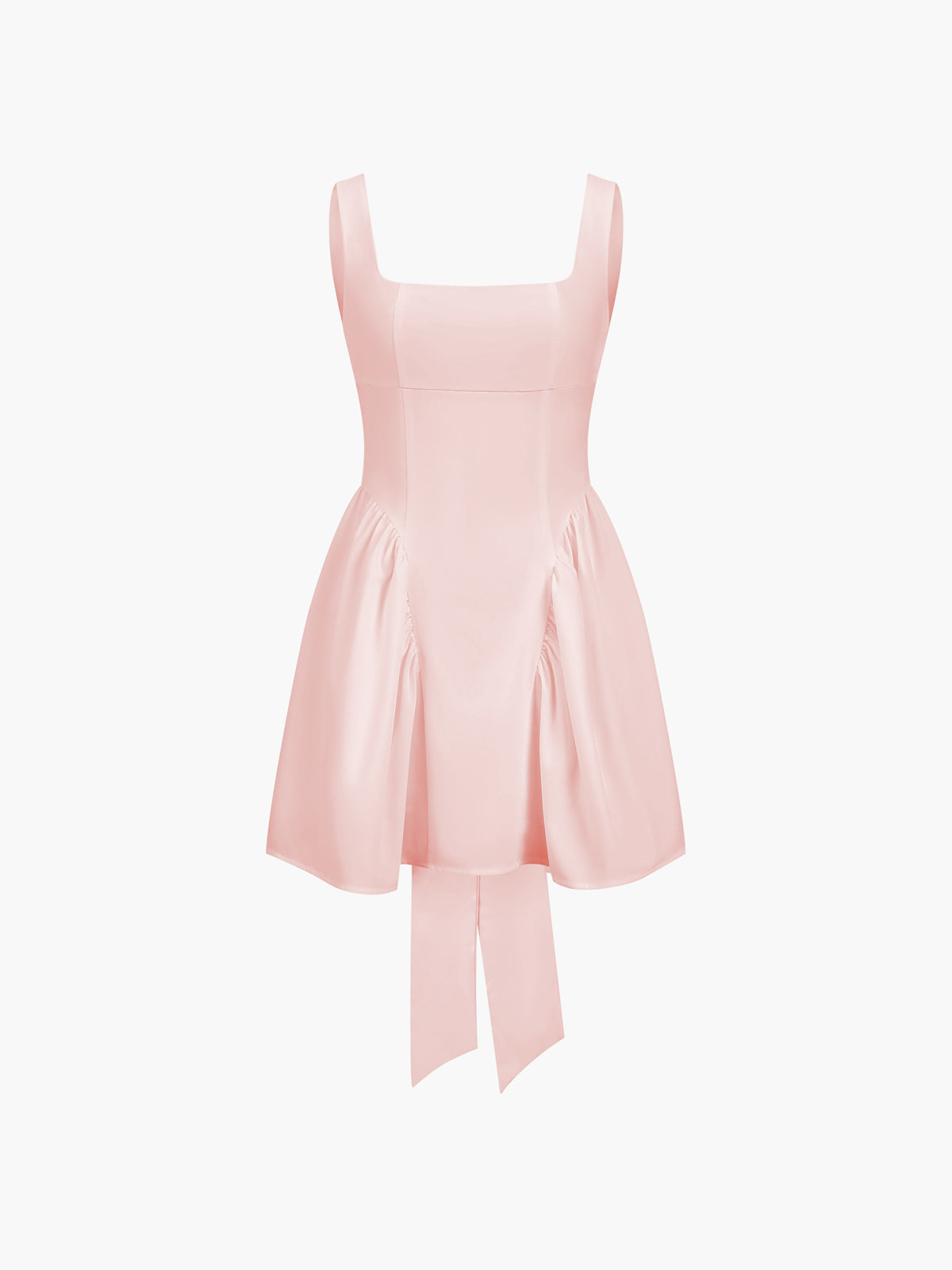 Klara | Cowgirl-Küstenkleid mit offenem Rücken und kurzem Reißverschluss