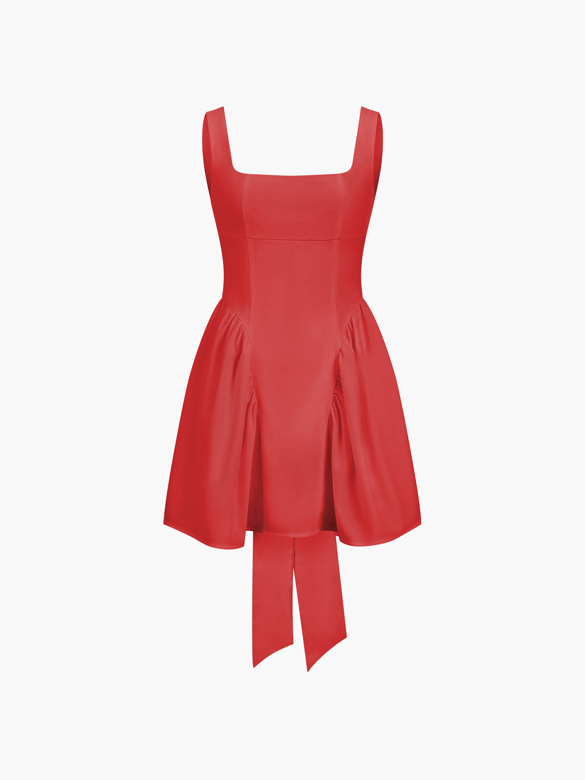 Klara | Cowgirl-Küstenkleid mit offenem Rücken und kurzem Reißverschluss