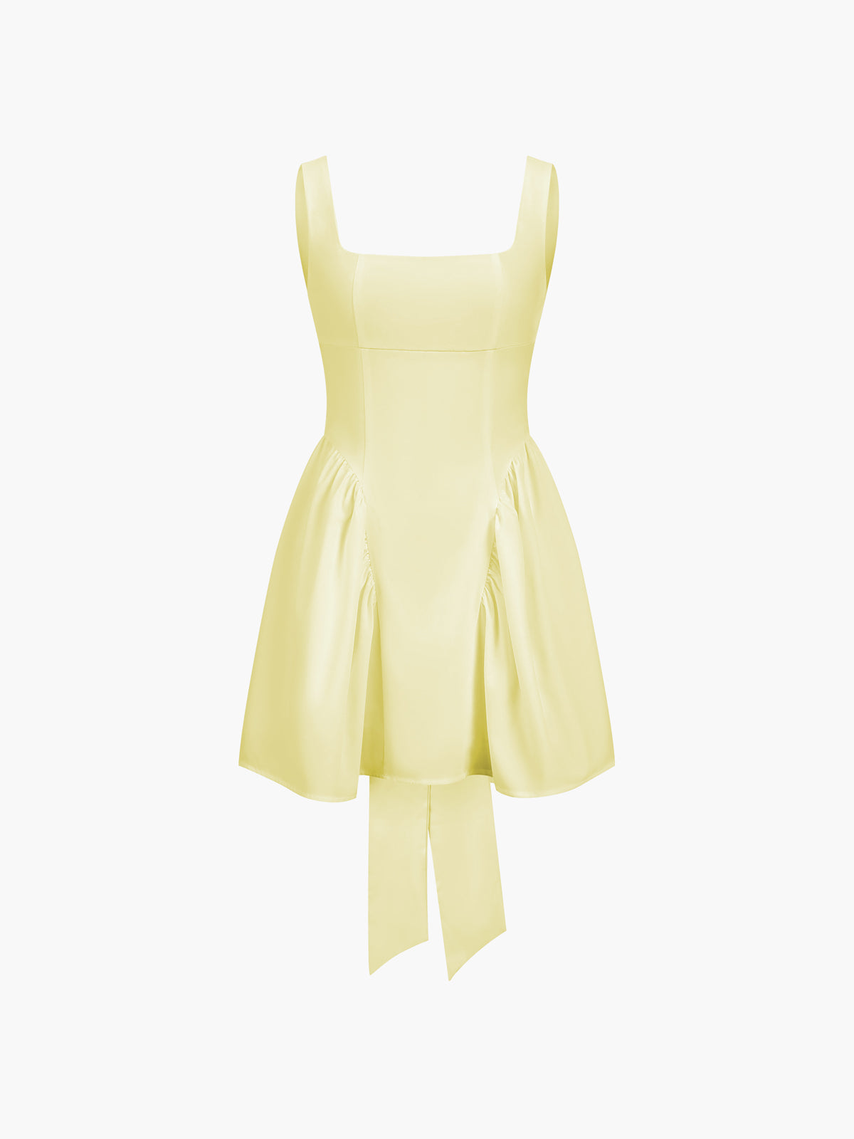 Klara | Cowgirl-Küstenkleid mit offenem Rücken und kurzem Reißverschluss