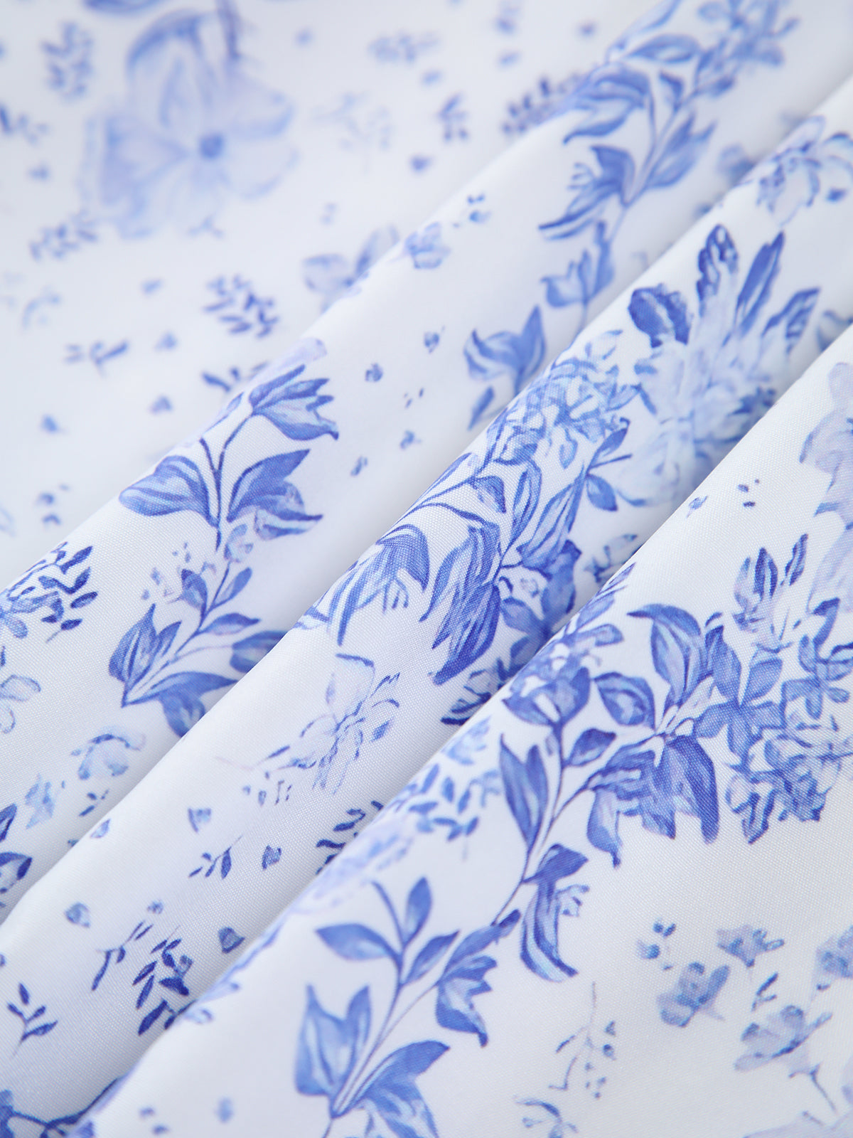 Verzauberte Eleganz | Forget Me Not Floral Pockets Langes Kleid mit Reißverschluss