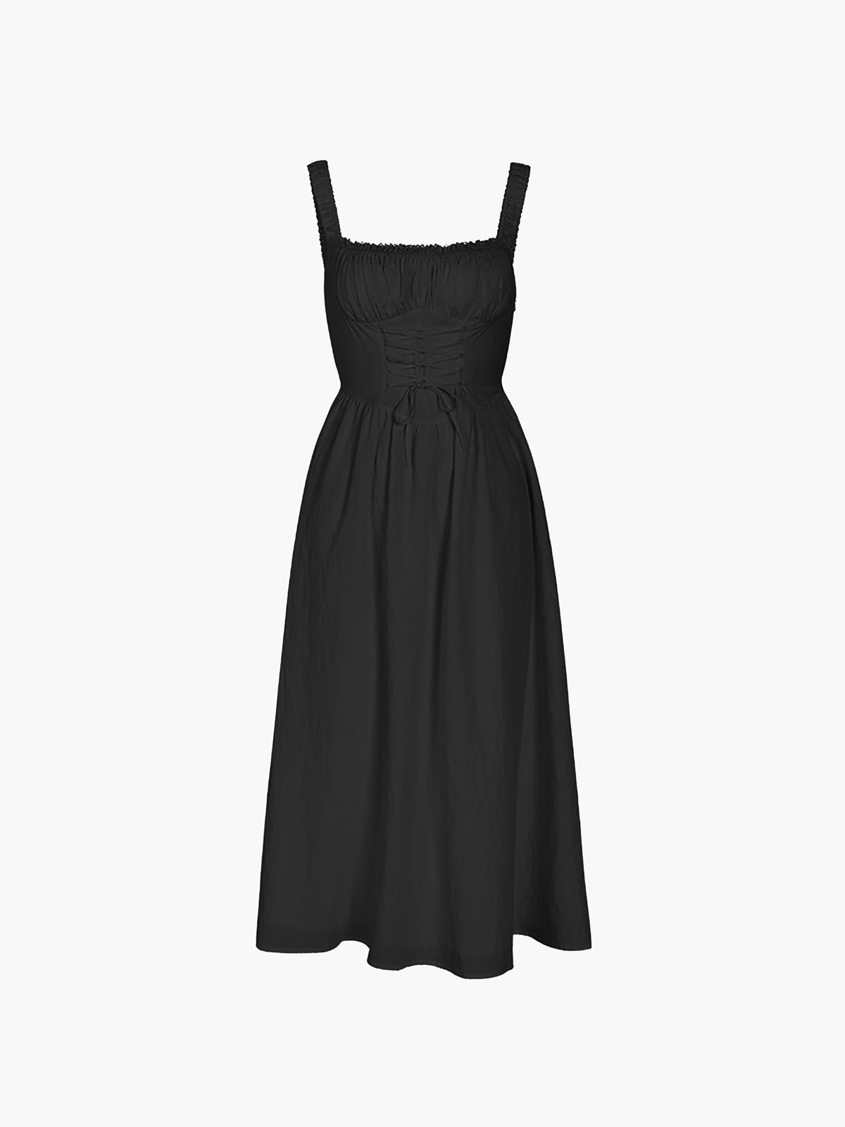 Luisa | Langes Cowgirl-Korsett-Kleid für die Küste