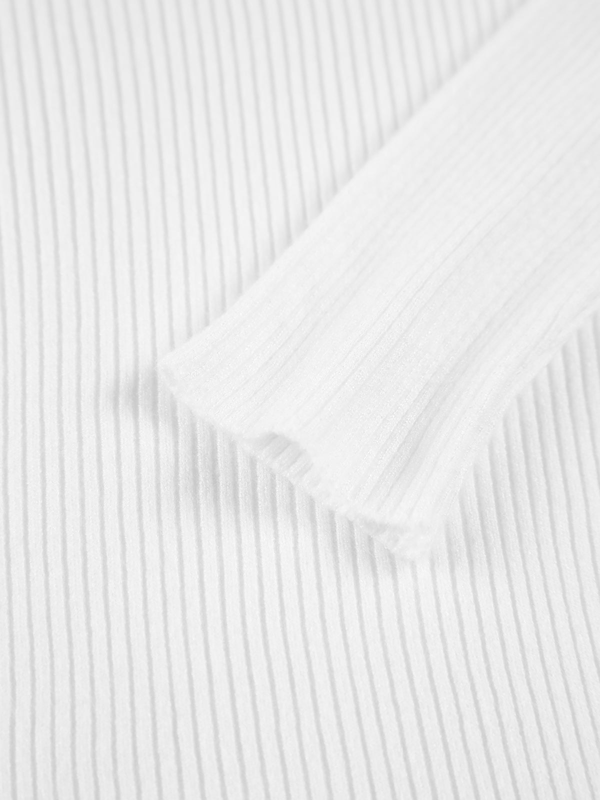 Max | Stilvolles Langärmeliges Rippenstrick-Top