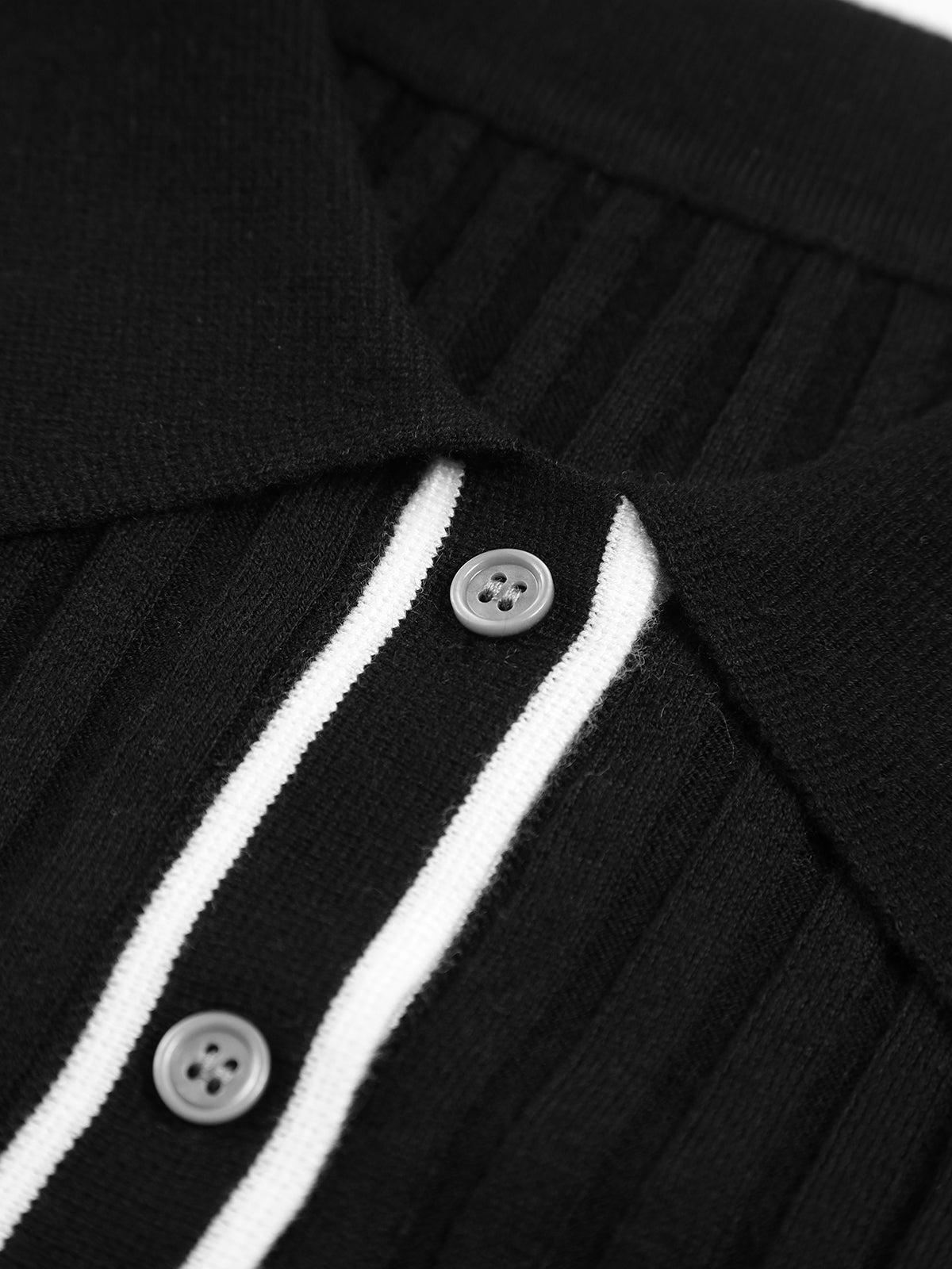 Felix | Polo-Strickoberteil in Old Money Ästhetik