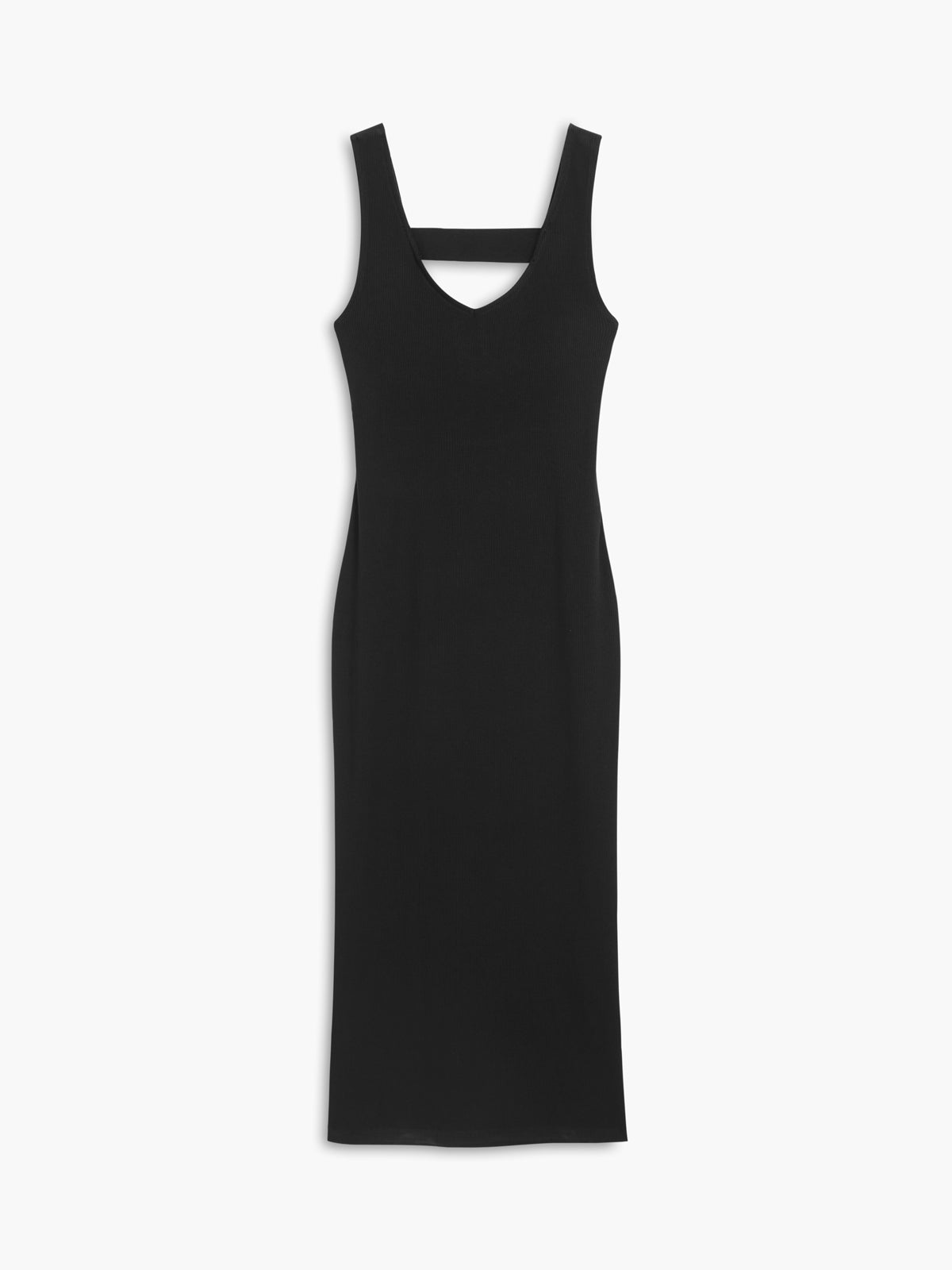 Clara | Verführerisches Midikleid mit Rückenausschnitt aus Strick