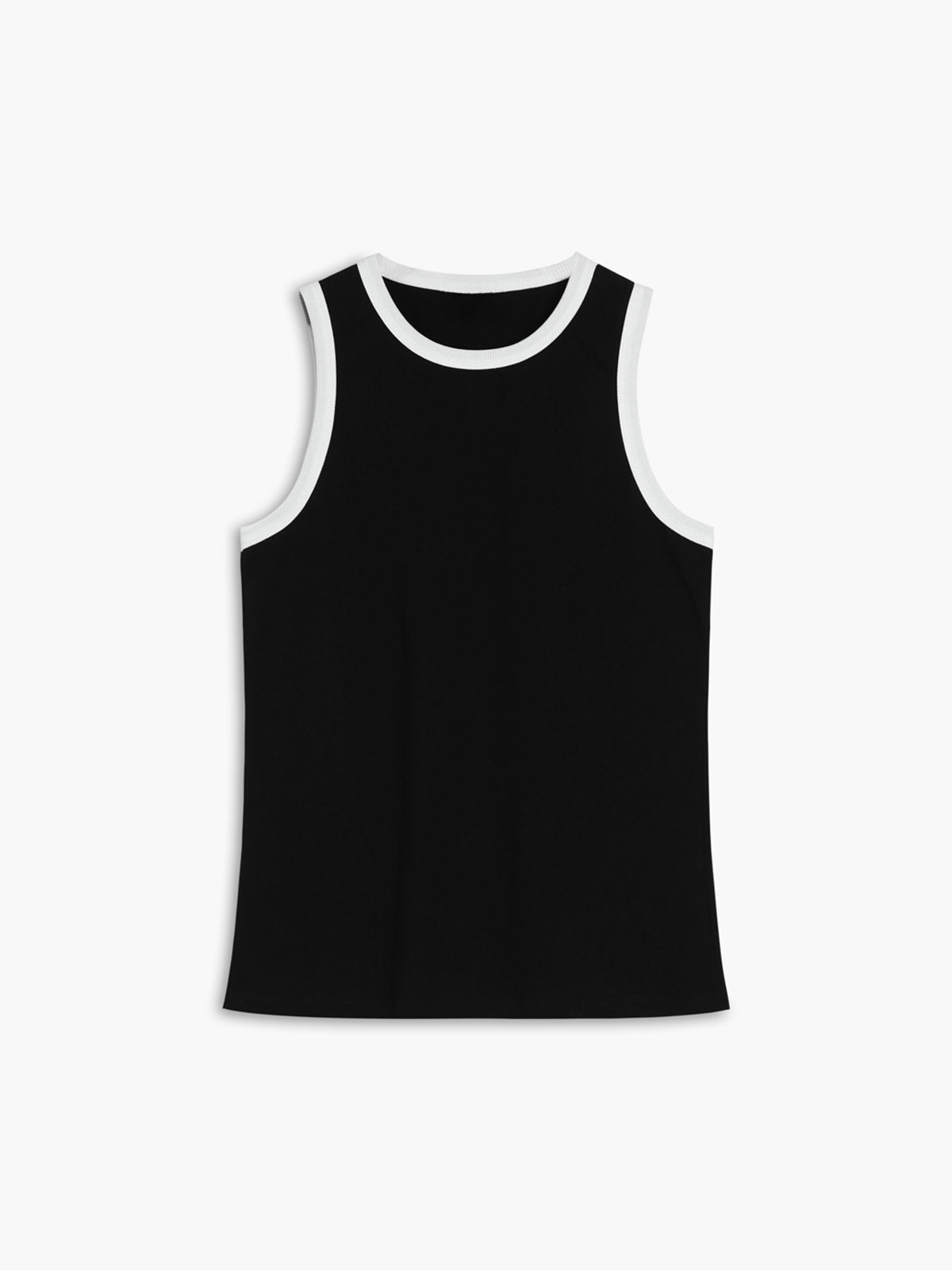 Leichtigkeit und Komfort | Tank-Top mit Kontrastbesatz Worth A Million