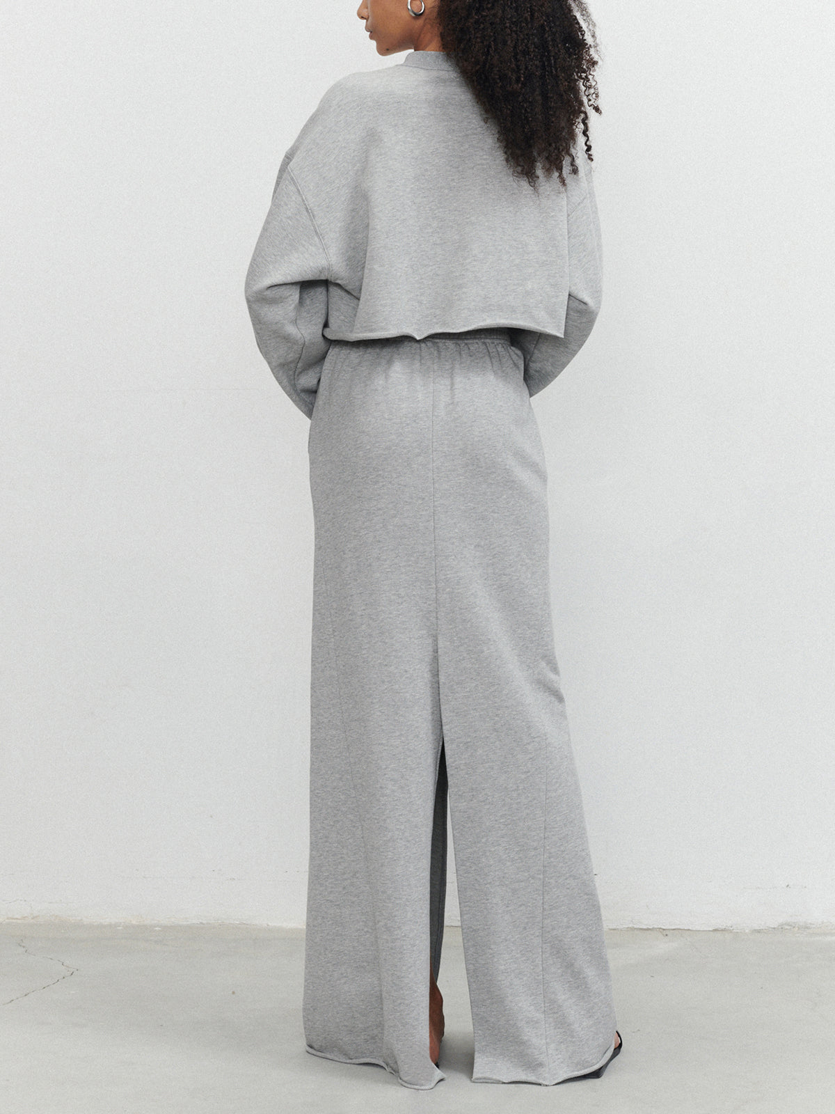 Mia | Lässiges Crop Sweatshirt