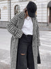 Felix | Hahnentritt-Tweed-Trenchcoat