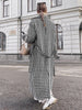 Felix | Hahnentritt-Tweed-Trenchcoat