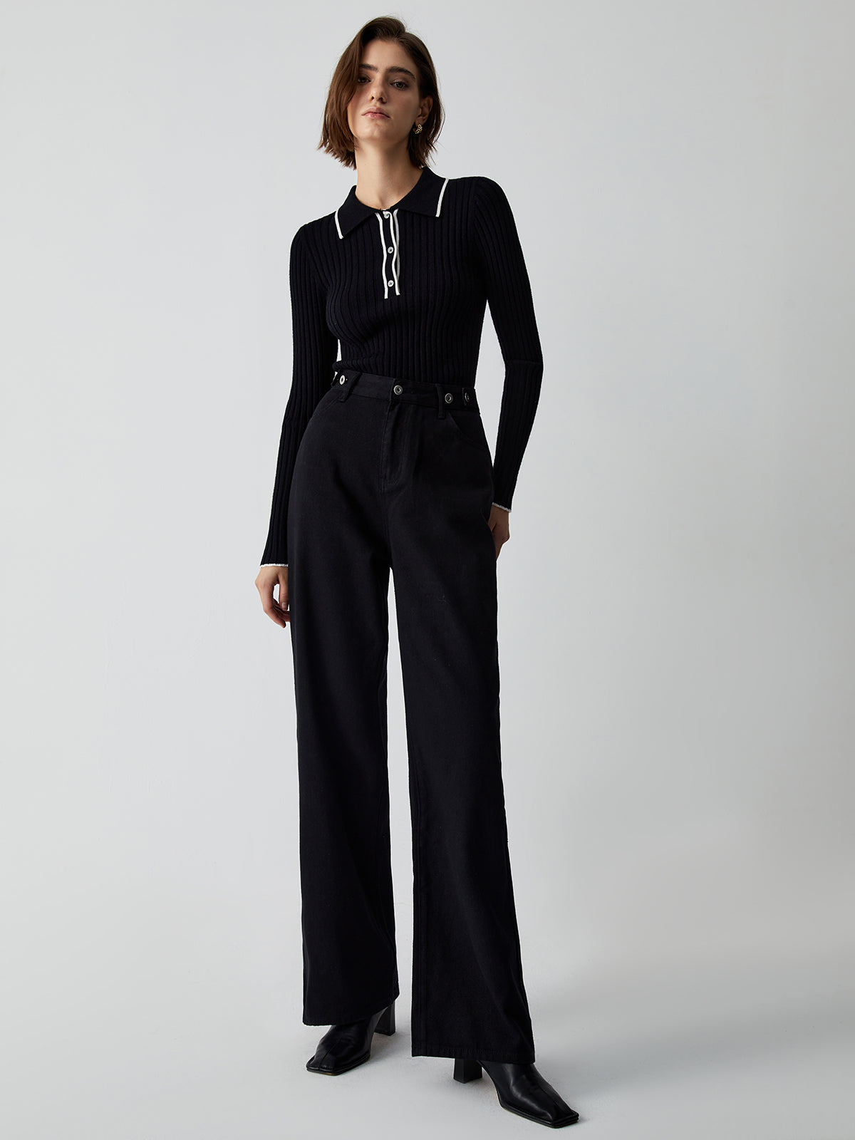 Felix | Polo-Strickoberteil in Old Money Ästhetik