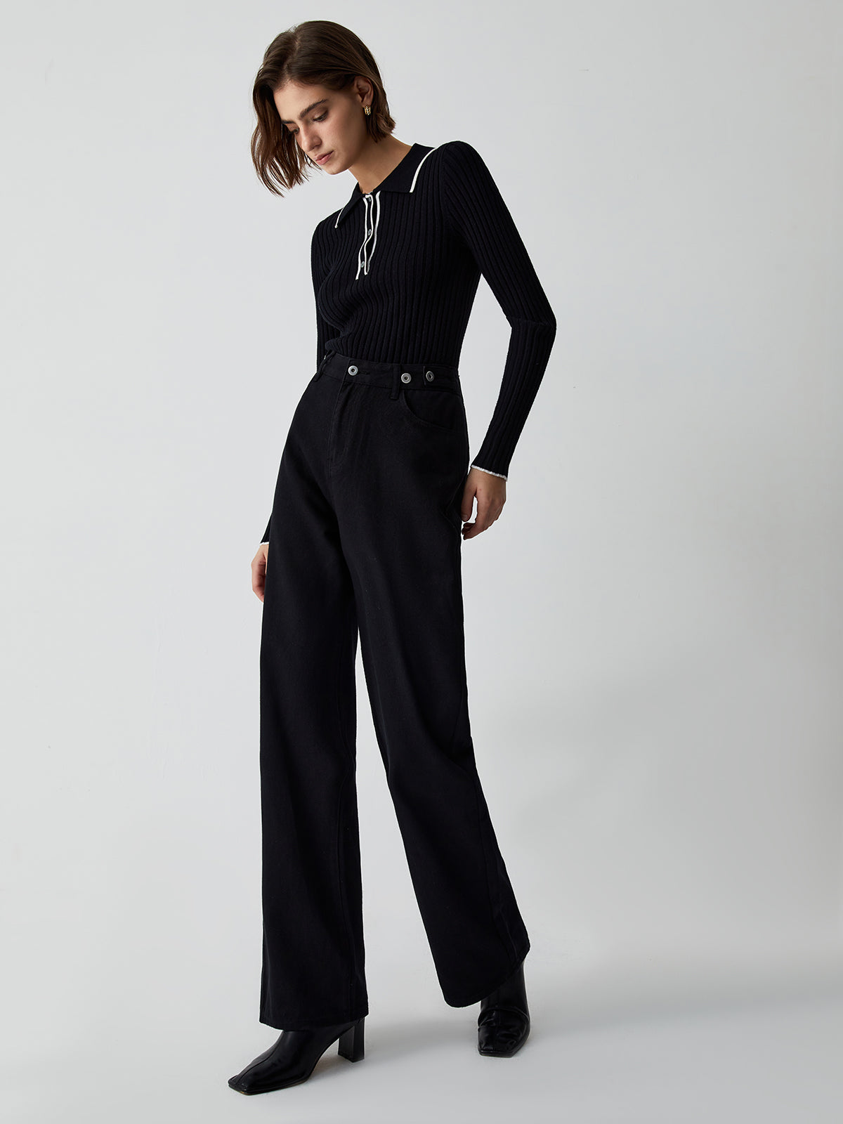 Felix | Polo-Strickoberteil in Old Money Ästhetik