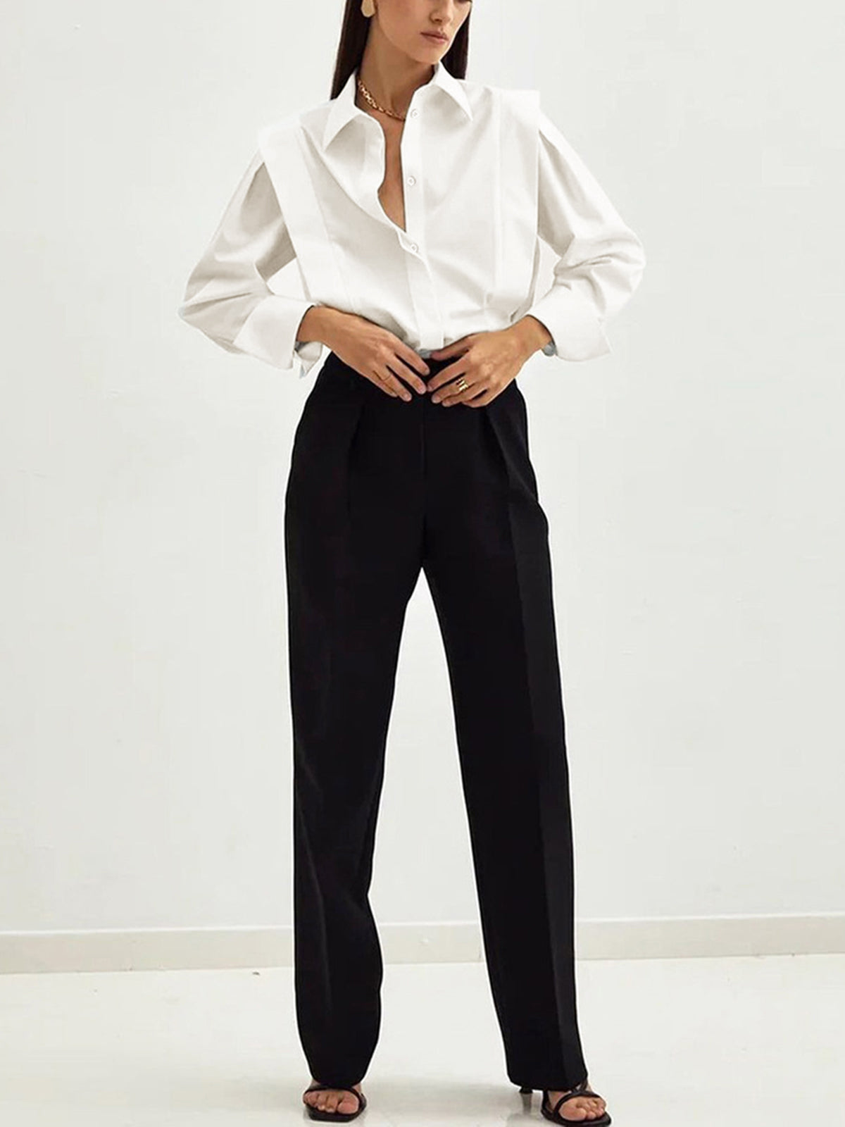 Leon | Stilvolles Button Down Hemd