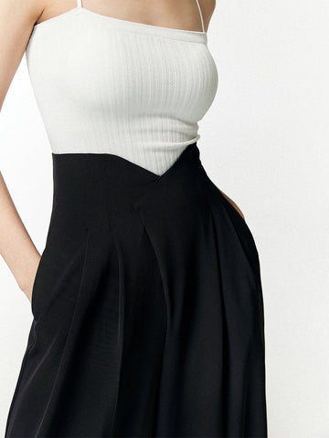 Sophie | Elegante Weit geschnittene Hose mit Kerbe