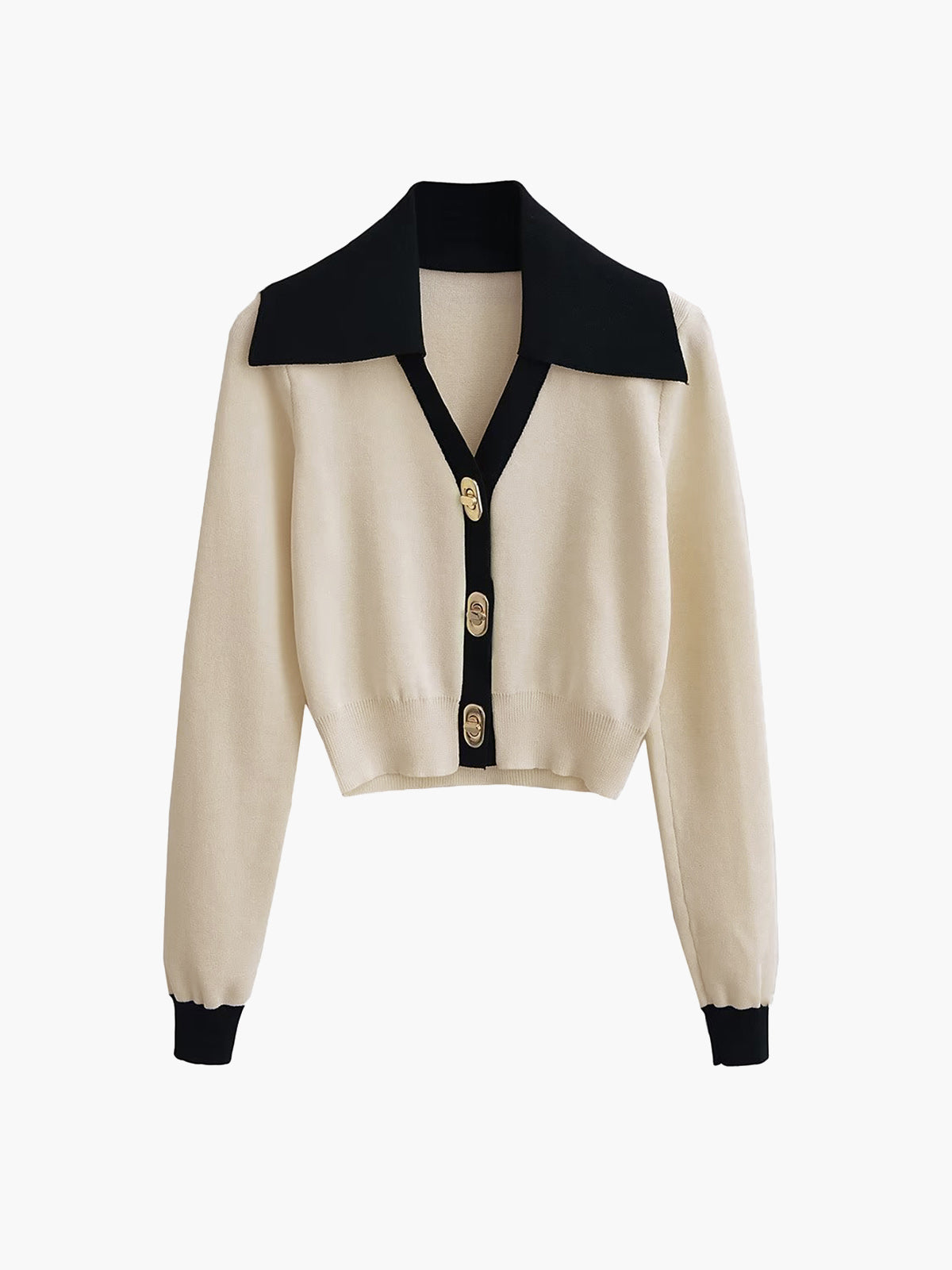 Stilvoller Komfort | Buckle Up Langarm-Strickoberteil