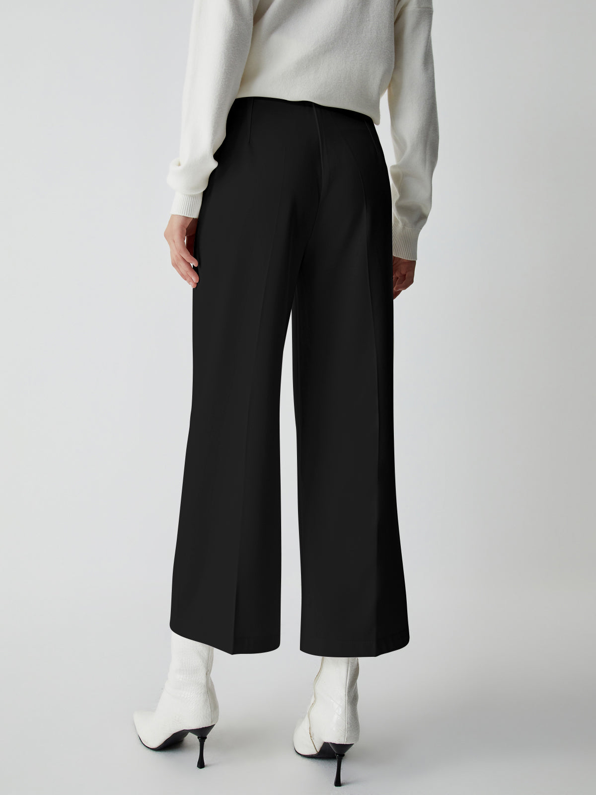 Clara | Elegante Culotte-Hose mit weitem Bein