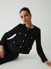 Clara | Eleganter Tweed-Blazer mit Knöpfen