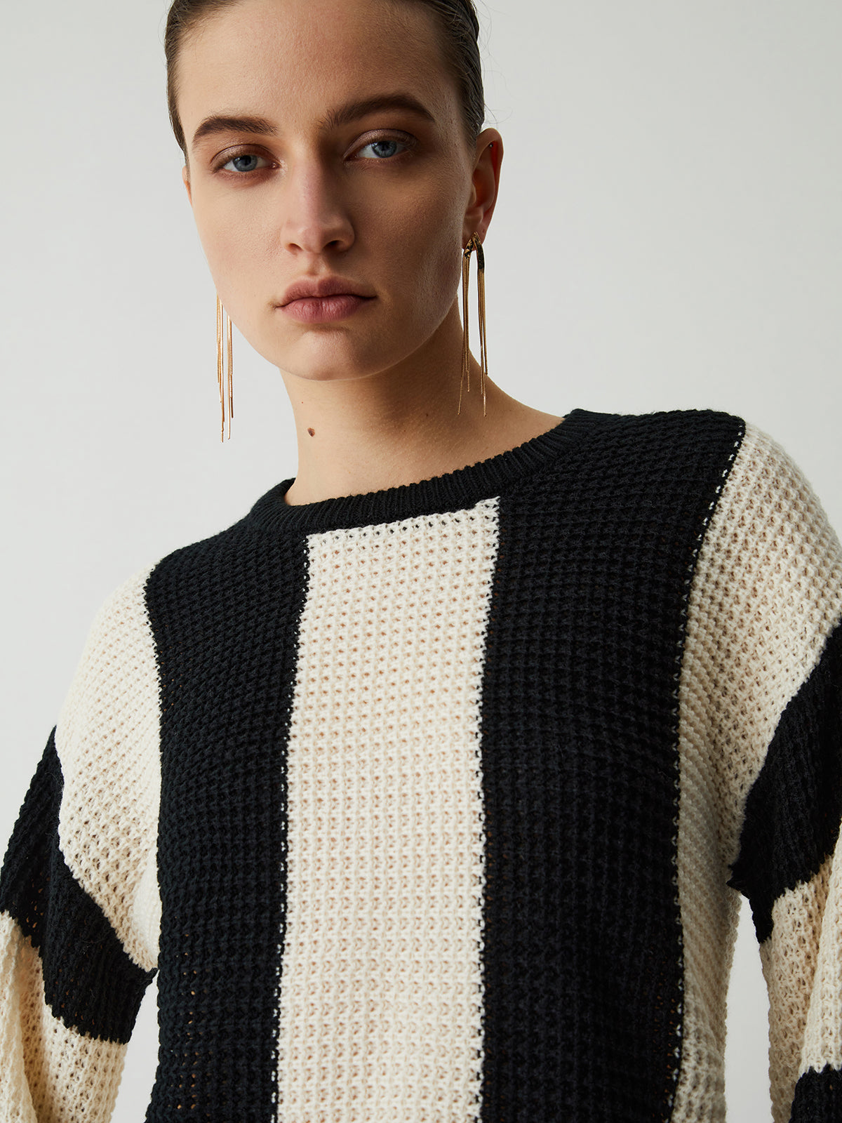Paul | Eleganter Pullover mit Pointelle-Streifen