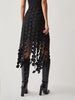Clara | Eleganter, mehrlagiger Rock mit Laser-Cut-Design