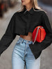 Clara | Asymmetrisches Baumwoll-Crop-Shirt