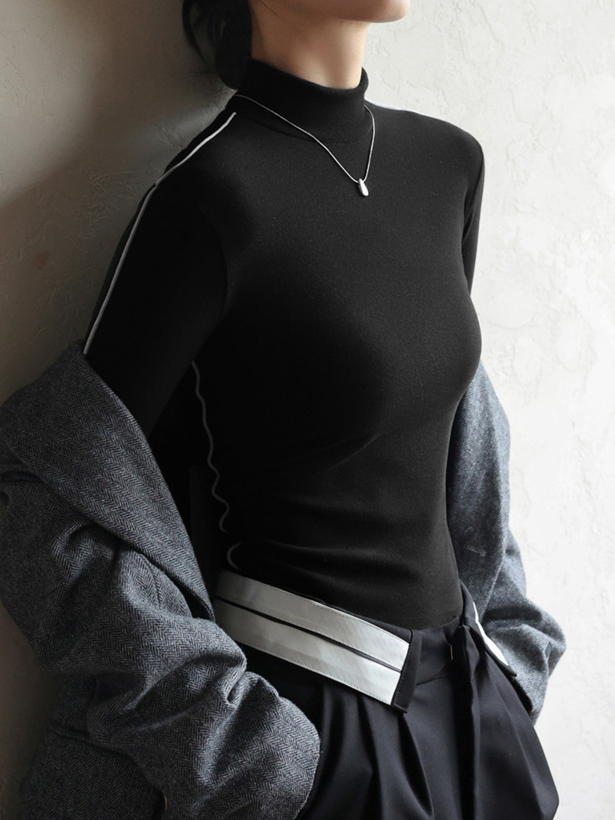 Stylischer Komfort | Silver Lining Langarm-Top