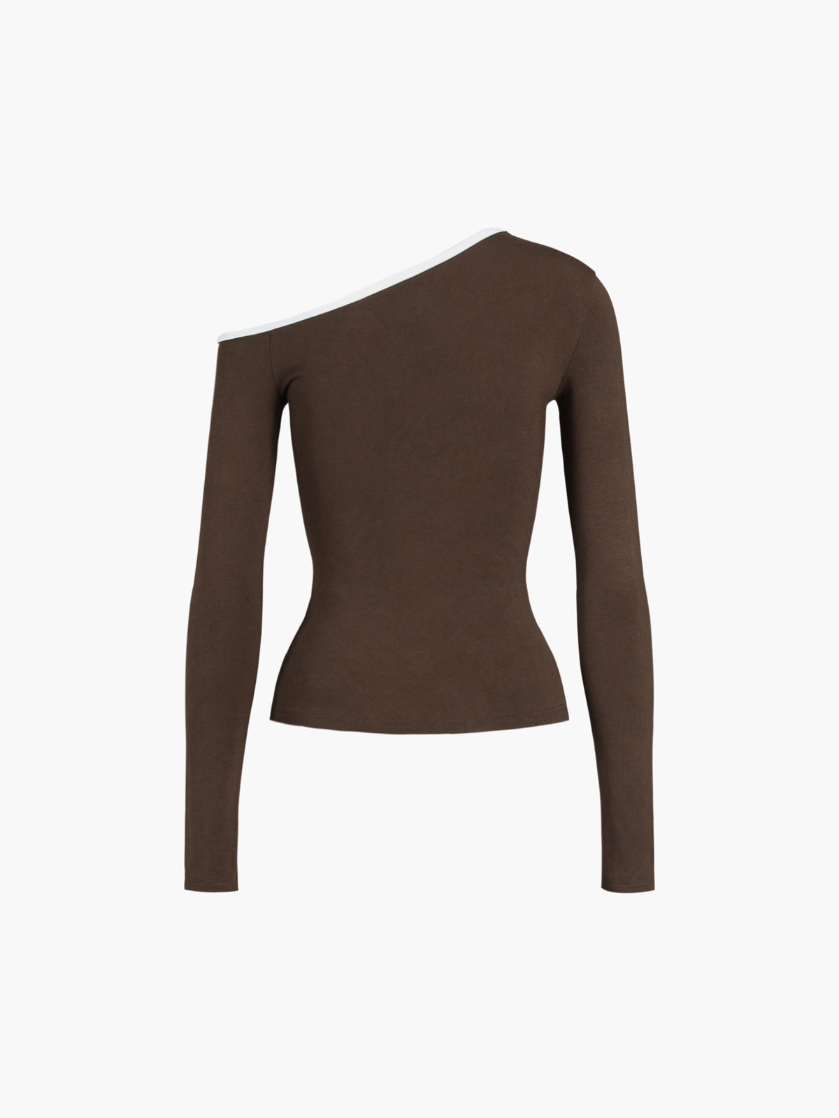 Clara | Elegantes langärmliges Hemd mit Kontrastbesatz