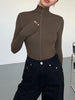 Carlo | Slinky Rollkragenpullover mit Kontraststreifen