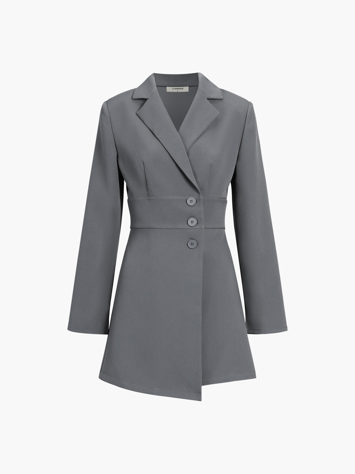 Eleganz neu definiert | First Choice Blazer Langärmliges Kurzes Kleid