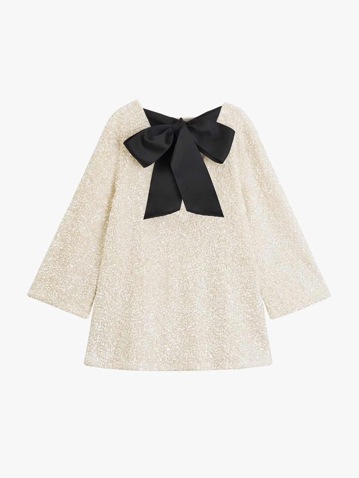 Clara | Glamouröses Pailletten-Samt-Mini-Kleid