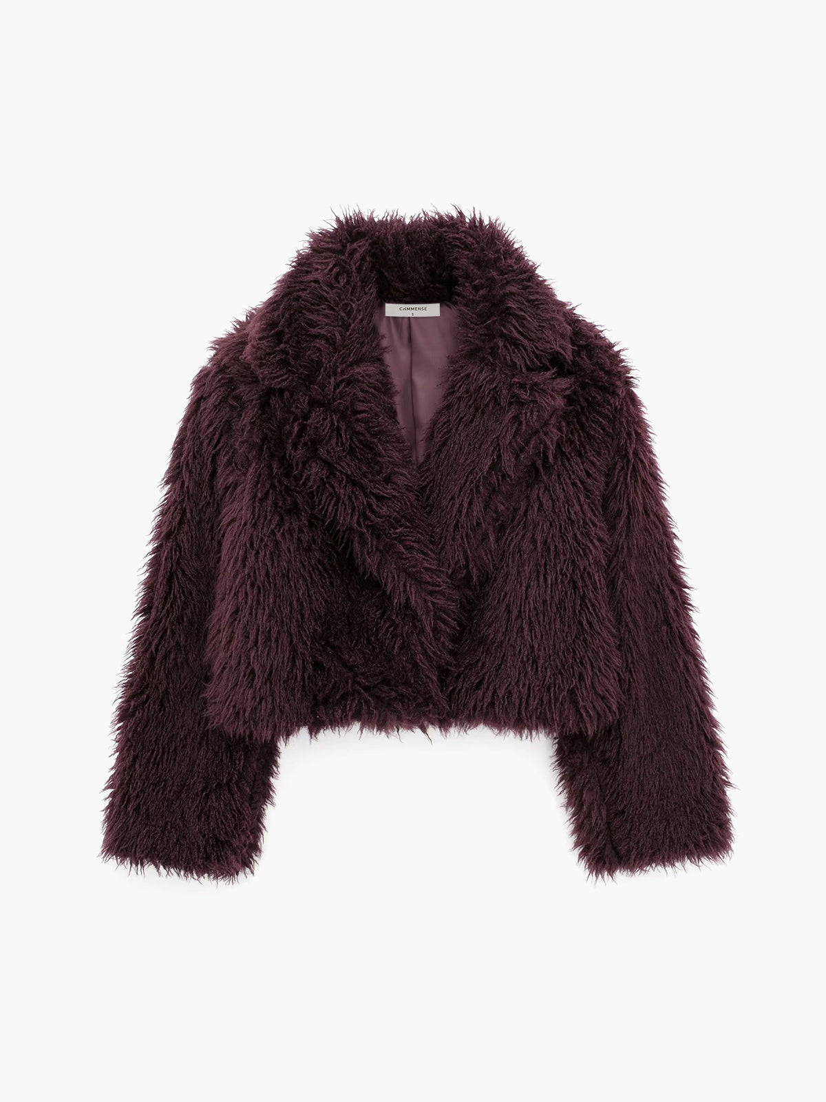 Lavia | Dein eleganter Kurz-Mantel im Faux-Fur-Look